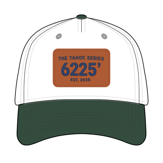 The 6225’ Altitude Leather Patch Cap | The Tahoe Series
