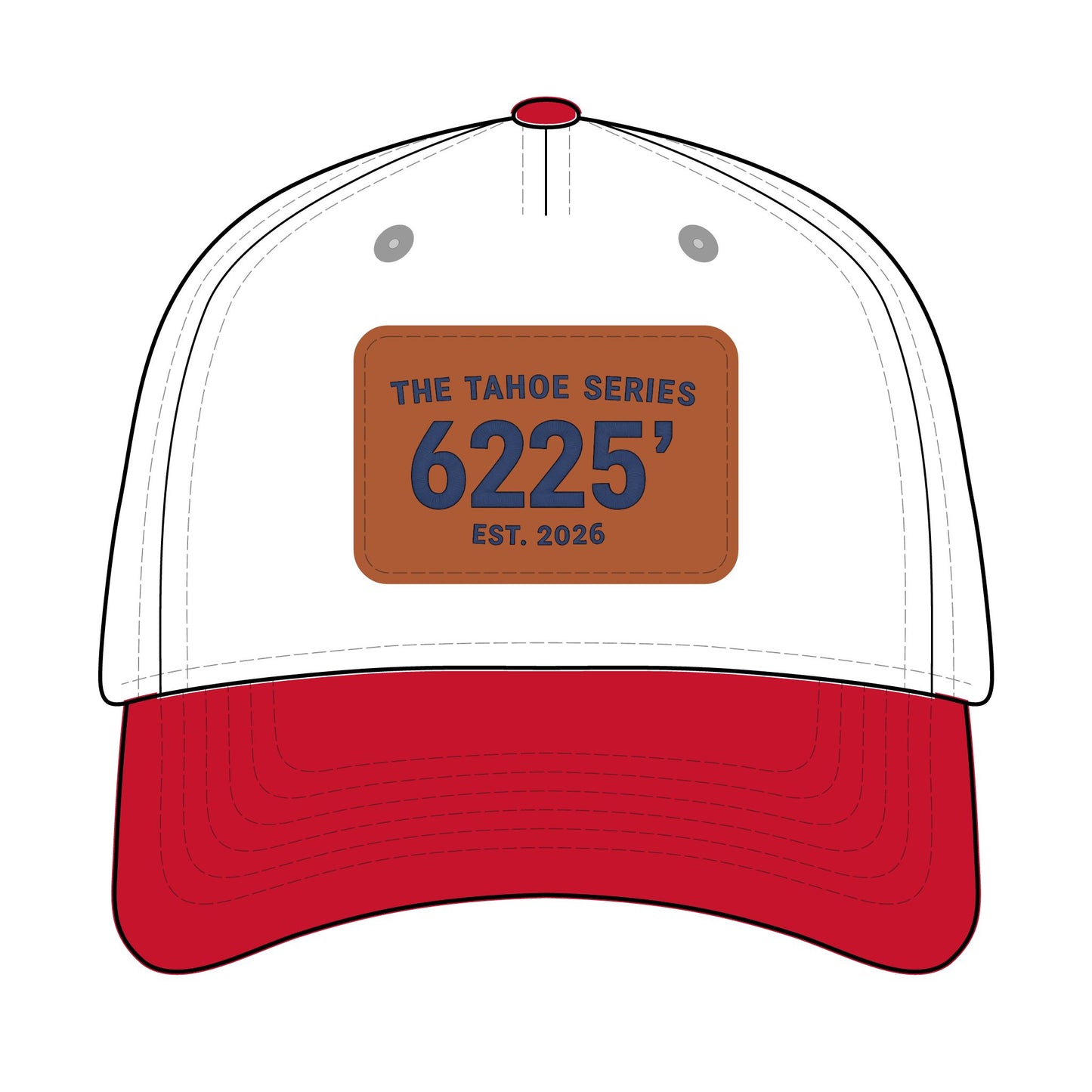 The 6225’ Altitude Leather Patch Cap | The Tahoe Series